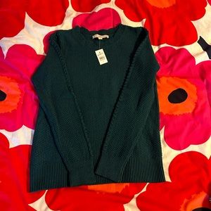 LOFT sweater size S. Super cute sleeve design.